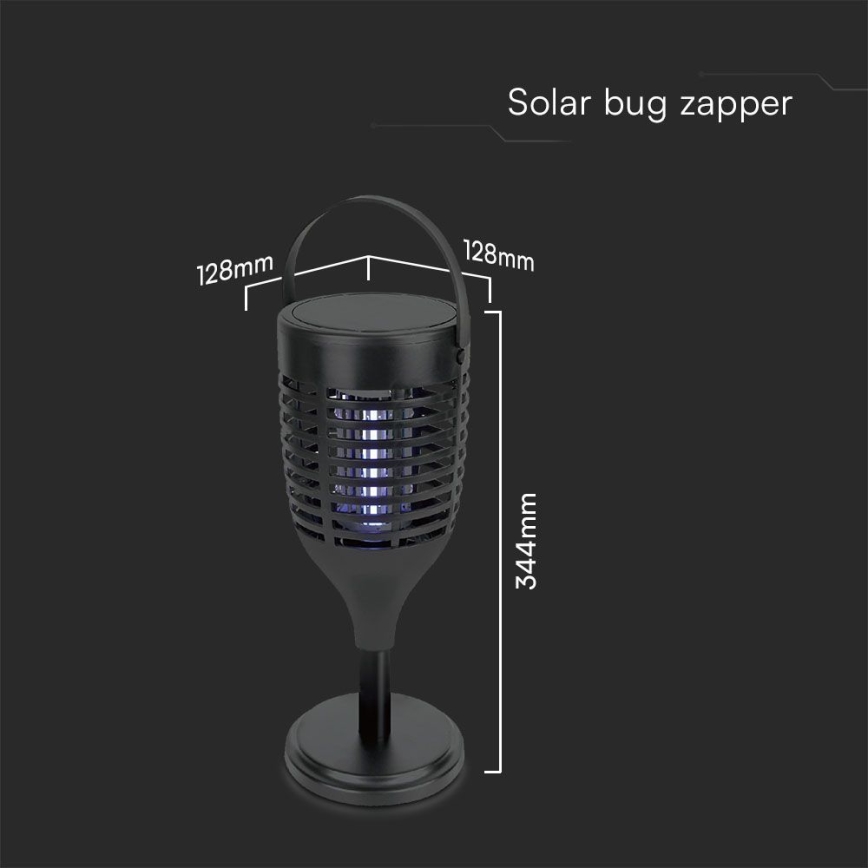 LED Zonne-insectenverdelger 3in1 LED/1,3W/3,7V IP24 20 mat