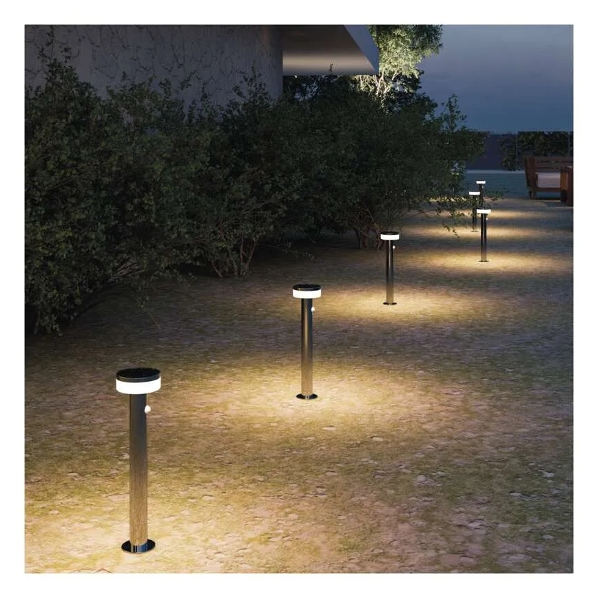 LED Zonne-energie lamp met sensor LED/2W/3,7V 1200 mAh IP44 50 cm