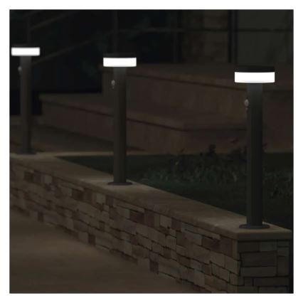 LED Zonne-energie lamp met sensor LED/2W/3,7V 1200 mAh IP44 50 cm