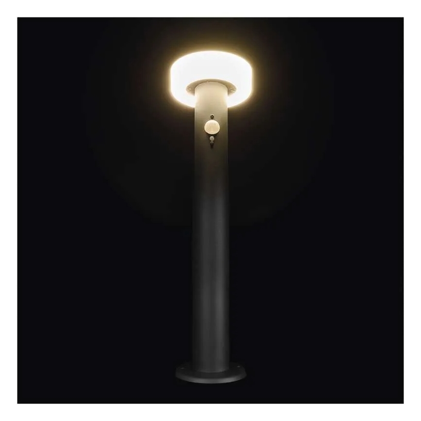 LED Zonne-energie lamp met sensor LED/2W/3,7V 1200 mAh IP44 50 cm