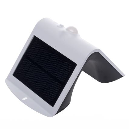 LED Zonne-energie lamp met bewegings- en schemersensor LED/1,5W/1200 mAh 3,7V IP65