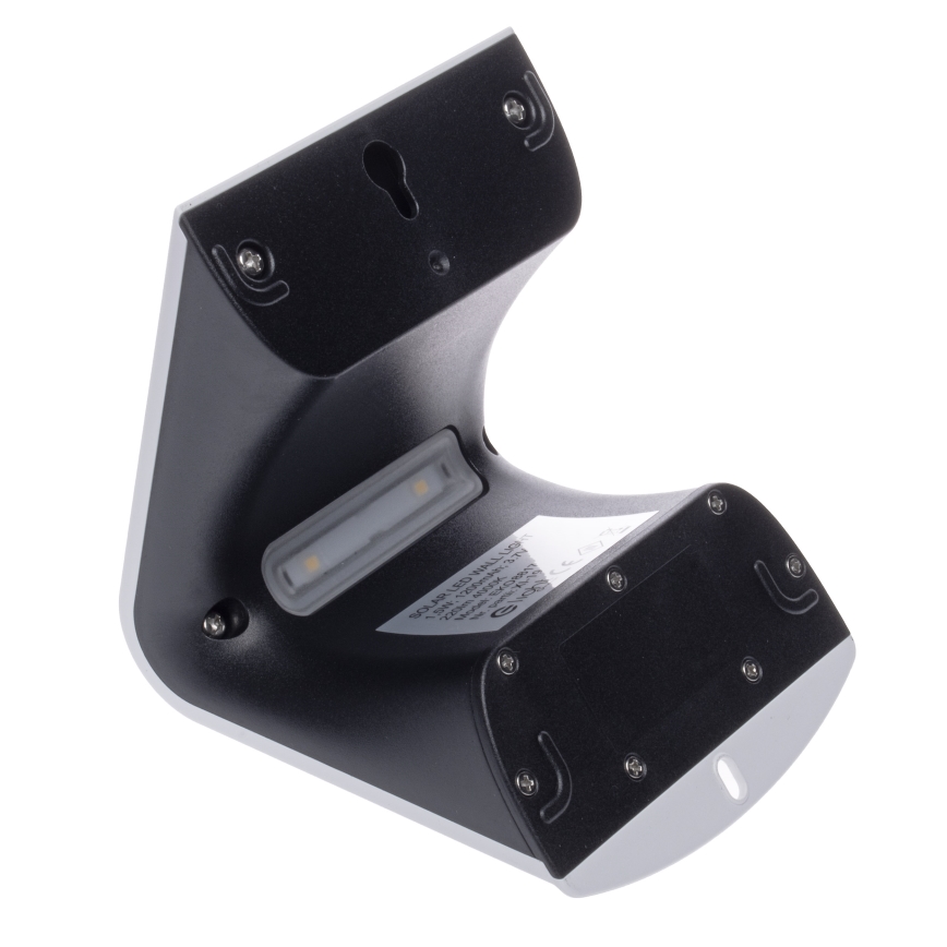 LED Zonne-energie lamp met bewegings- en schemersensor LED/1,5W/1200 mAh 3,7V IP65