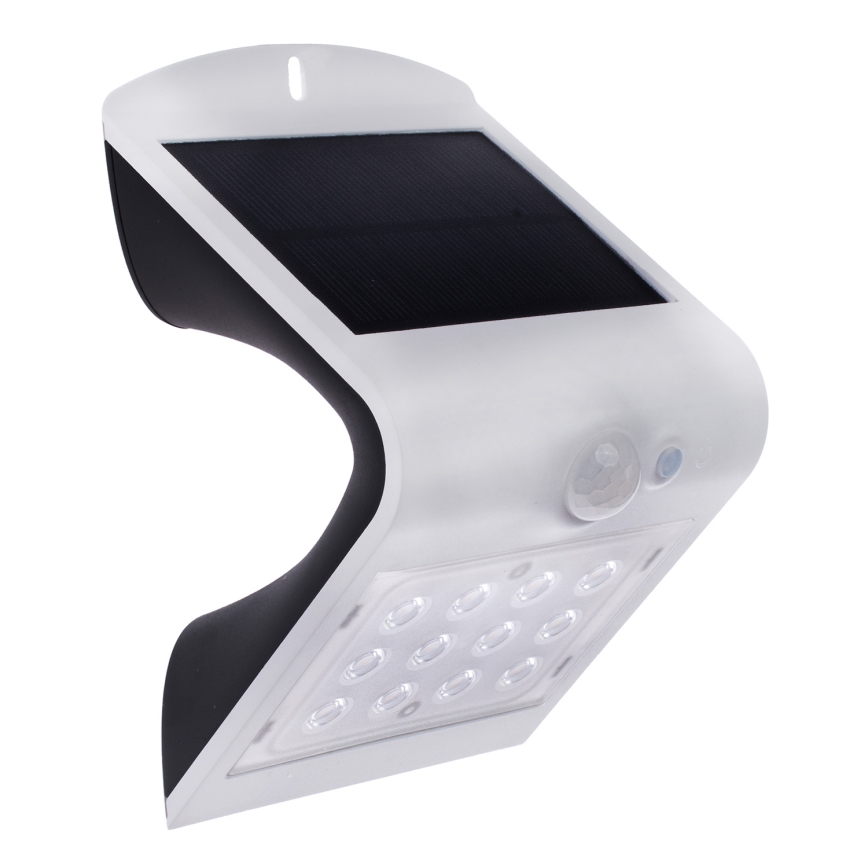 LED Zonne-energie lamp met bewegings- en schemersensor LED/1,5W/1200 mAh 3,7V IP65