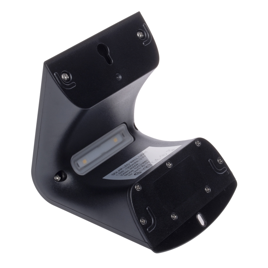 LED Zonne-energie lamp met bewegings- en schemersensor LED/1,5W/1200 mAh 3,7V IP65