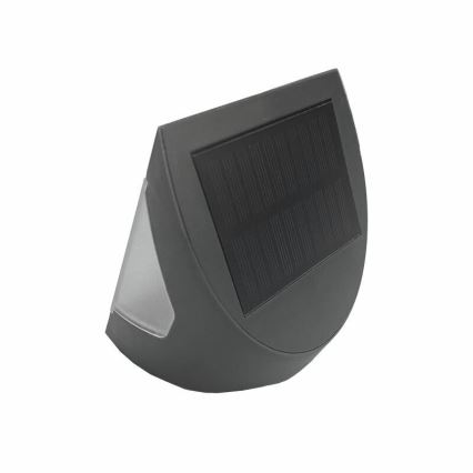 LED zonne-wandlamp met sensor LED/3W/3,7V 3000/4000K 1200 mAh IP54 antraciet