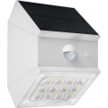 LED zonne-muurlamp met sensor LED/2,5W/3,7V 3000/4000/6000K IP65 1200 mAh wit