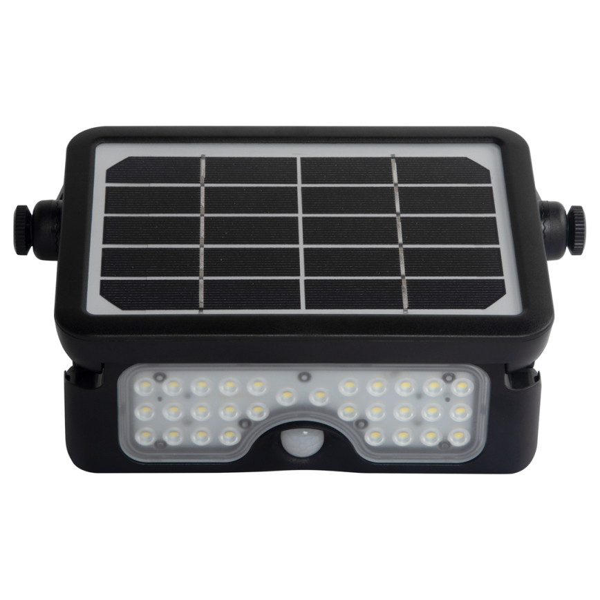 LED Zonne-spot met bewegings- en schemersensor EPAD LED/5W/3000 mAh 3,7V 4000K IP65
