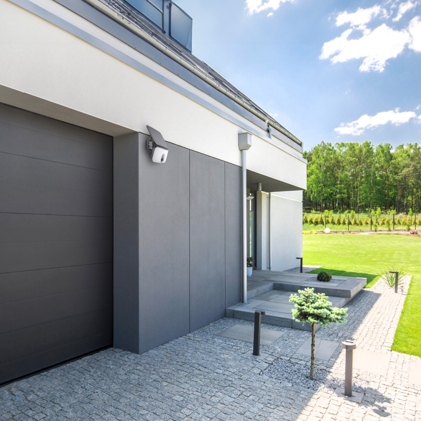 LED Zonne-spot met sensor LED/13W/3,7V IP65 4000K 4000 mAh