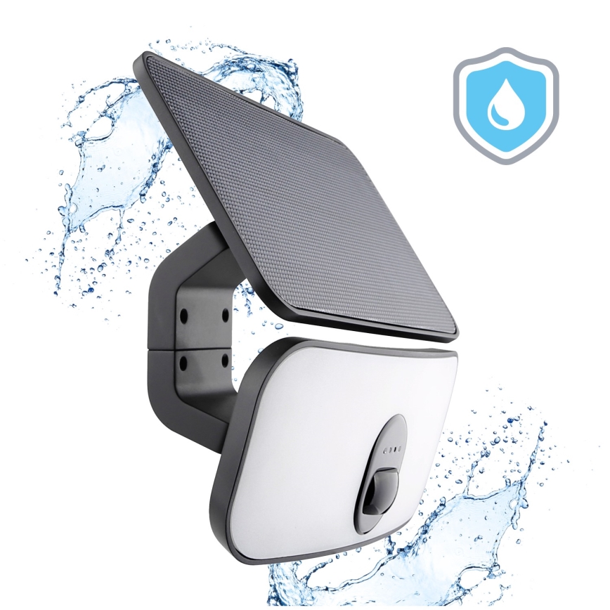 LED Zonne-spot met sensor LED/13W/3,7V IP65 4000K 4000 mAh