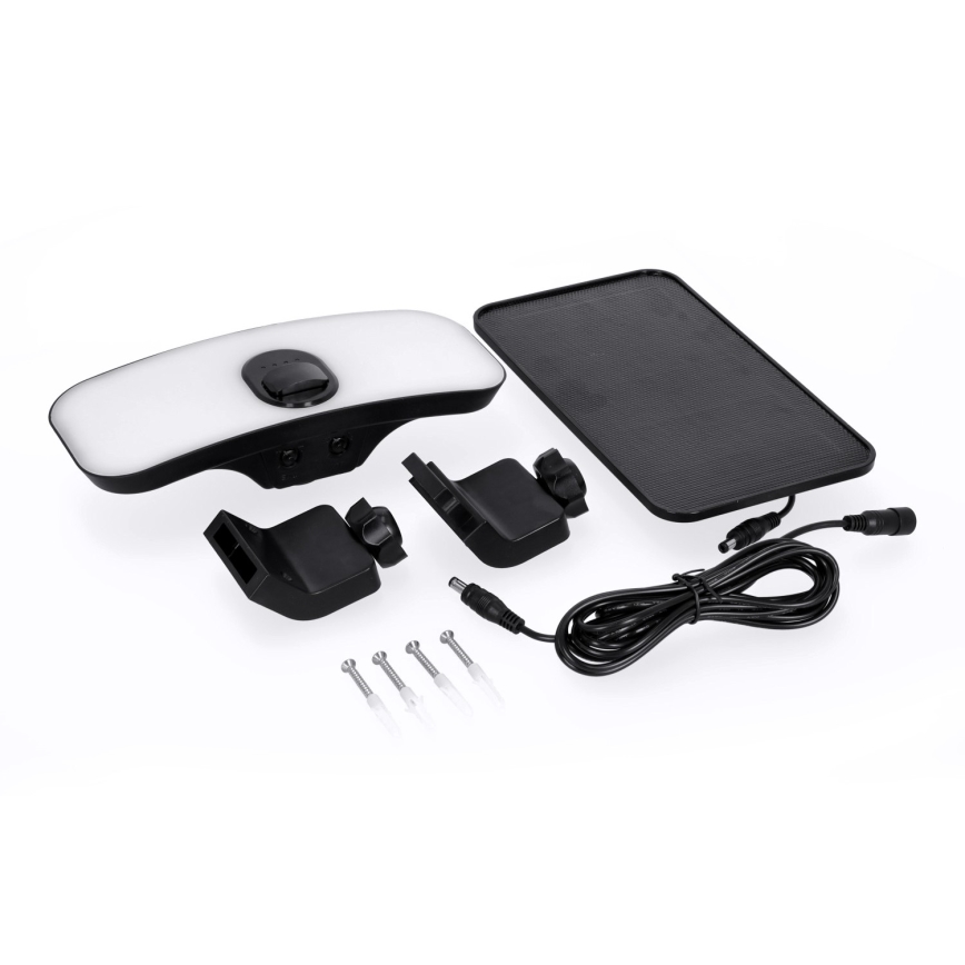 LED Zonne-spot met sensor LED/13W/3,7V IP65 4000K 4000 mAh