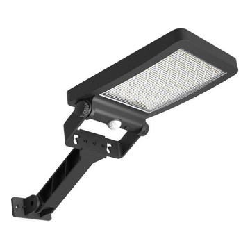 LED Zonne-spot met sensor LED/5W/3,7V 4000K 1500 mAh IP54 zwart