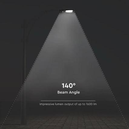 LED-zonne-straatlamp met sensor LED/15W/7,4V 6000K IP65 5400 mAh