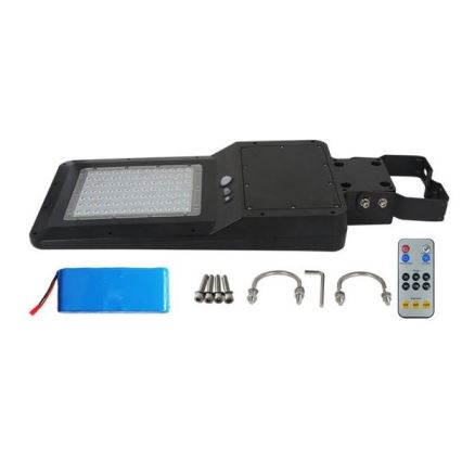 LED Zonne-energie straatlamp met sensor LED/40W/9,6V IP65 4000K + afstandsbediening