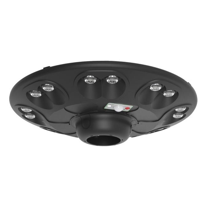 LED zonne-straatlamp met sensor LUVIA LED/15W/3,2V 4000K IP54 5400 mAh + afstandsbediening