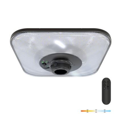 SOLSUMI LED-zonne-straatlamp met sensor, 25W, 3,2V, 3000/4000/6500K, IP54, 24000 mAh + afstandsbediening