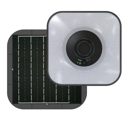 SOLSUMI LED-zonne-straatlamp met sensor, 25W, 3,2V, 3000/4000/6500K, IP54, 24000 mAh + afstandsbediening