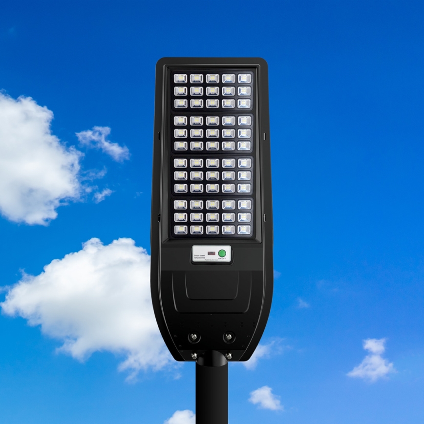 LED Zonne-energie Straatlamp VIA 150W/15000 mAh 3,2V 6000K IP65 + afstandsbediening