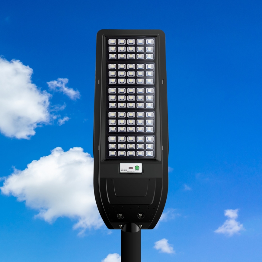 LED Zonne-energie Straatlamp VIA 200W/20000 mAh 3,2V 6000K IP54 + afstandsbediening