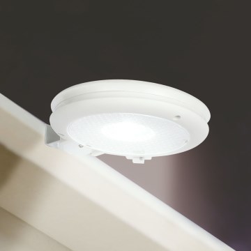 LED zonne-wandlamp LED/1,2V 1000 mAh IP44 wit