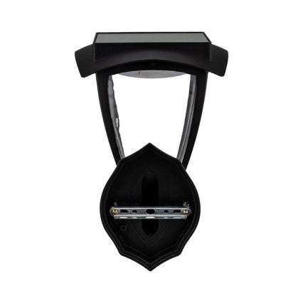 LED zonne-wandlamp LED/2W/3,7V 3000/6000K IP65 2200 mAh zwart