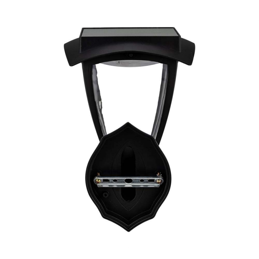 LED zonne-wandlamp LED/2W/3,7V 3000/6000K IP65 2200 mAh zwart