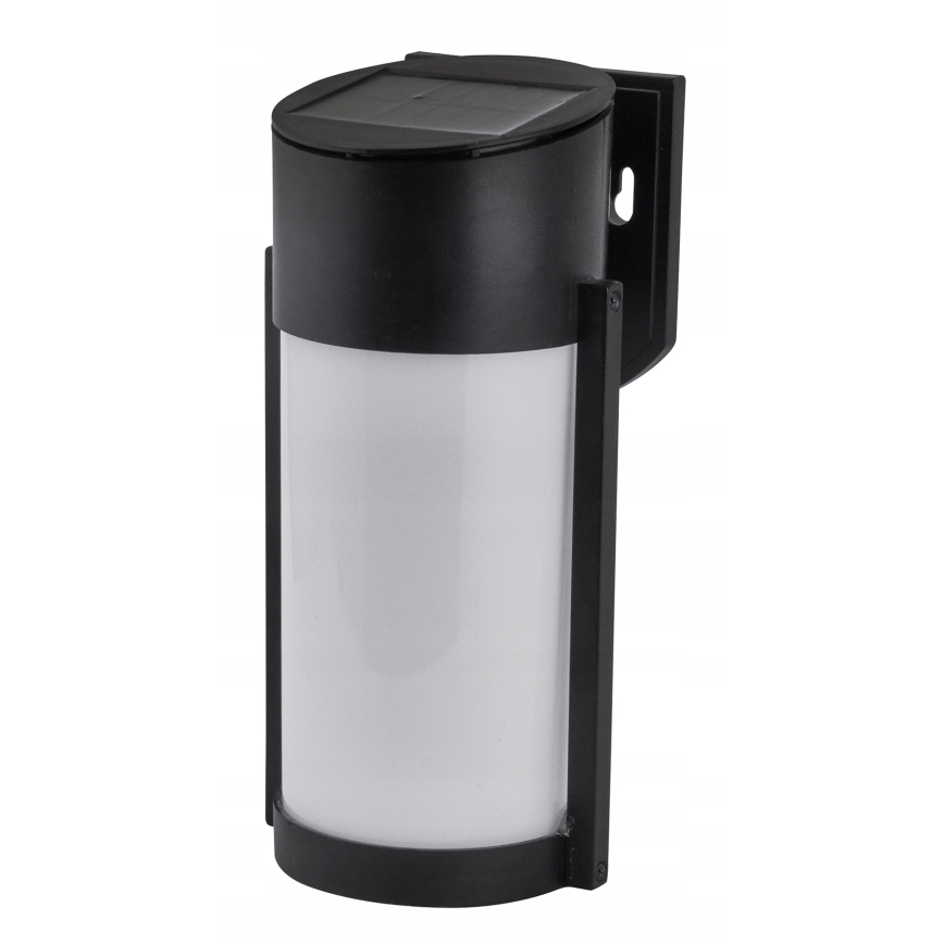 LED zonne-wandlamp LED/3,7V 300 mAh IP44 zwart