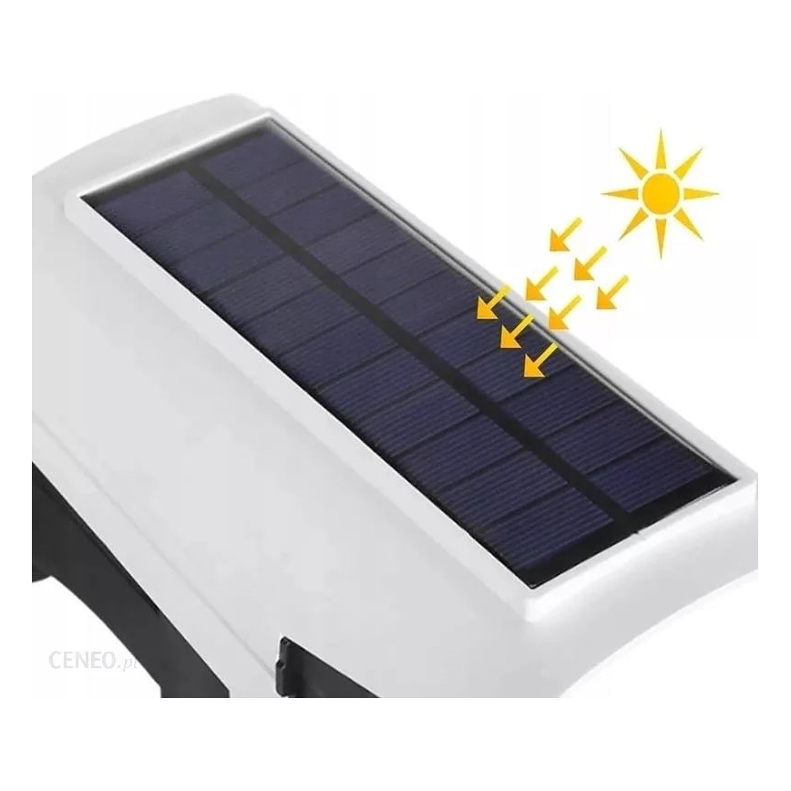LED Zonne-veiligheidscameramodel met sensor CAMERA LED/1W/3,7V 1200 mAh IP44 + afstandsbediening