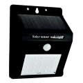 LED Zonne-wandlamp met sensor LED/0,55W/3,7V 1200mAh 6500K IP65