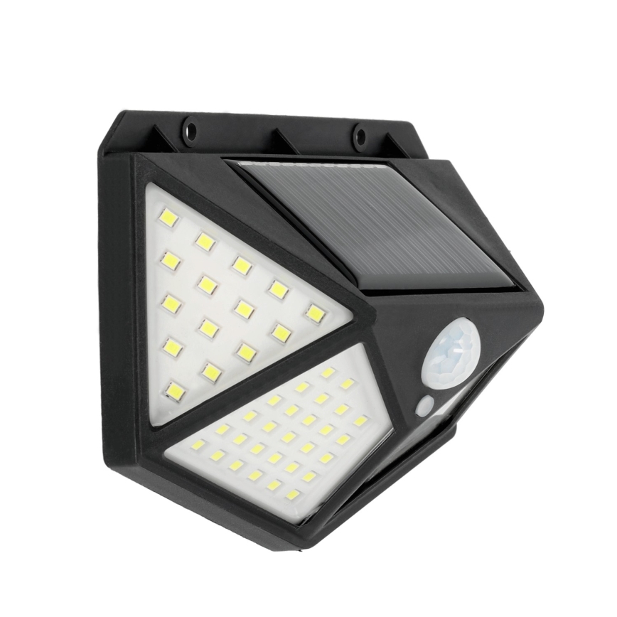 LED Solar Wandlamp met sensor LED/1W/3,7V 6500K IP44 1200 mAh