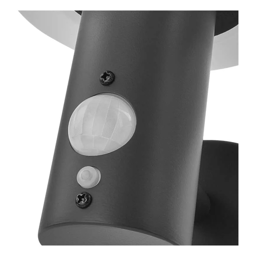 LED Solar Wandlamp met sensor LED/2W/3,7V 1200 mAh IP44