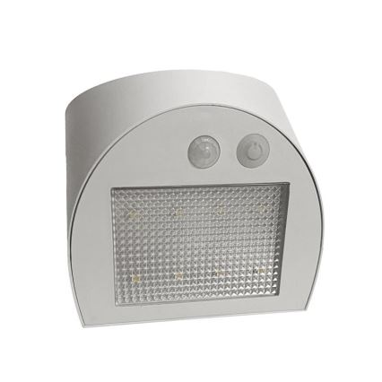 LED zonne-wandlamp met sensor LED/3W/3,7V 3000/4000K 1200 mAh IP54 wit