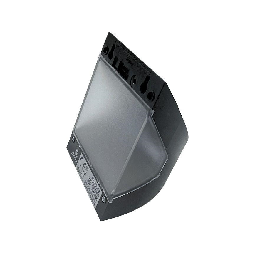 LED zonne-wandlamp met sensor LED/3W/3,7V 3000/4000K 1200 mAh IP54 zwart