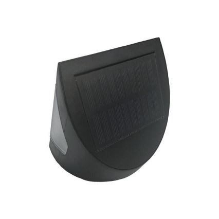 LED zonne-wandlamp met sensor LED/3W/3,7V 3000/4000K 1200 mAh IP54 zwart