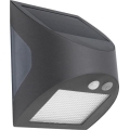 LED zonne-wandlamp met sensor LED/3W/3,7V 3000/4000K 1200 mAh IP54 antraciet
