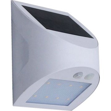 LED zonne-wandlamp met sensor LED/3W/3,7V 3000/4000K 1200 mAh IP54 wit
