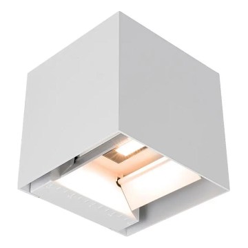 LED zonne-wandlamp met sensor LED/9W/3,7V 3000/4000/5000K IP65 2600 mAh wit