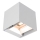LED zonne-wandlamp met sensor LED/9W/3,7V 3000/4000/5000K IP65 2600 mAh wit