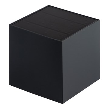 LED zonne-wandlamp met sensor REKA LED/3W/3,7V 1800 mAh 3000/4000/6500K IP65 zwart