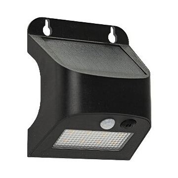 LED zonne-wandlamp met sensor SOLTO LED/3W/3,7V 4000K IP54 1200 mAh zwart
