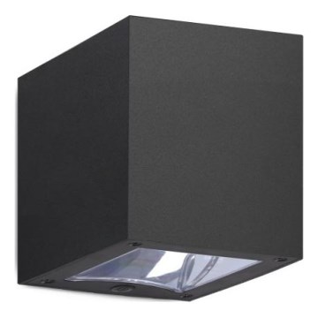 LED zonne-wandlamp QUERK LED/1,2V 3000/4000K IP54 800 mAh