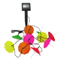 LED Zonneketting 10xLED/1,2V 300 mAh 3,8 m IP44 parasols