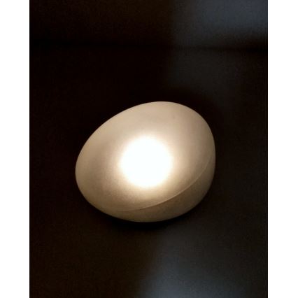 LED zonnelamp 2x LED/1,2 V 300 mAh IP44 zwart/wit