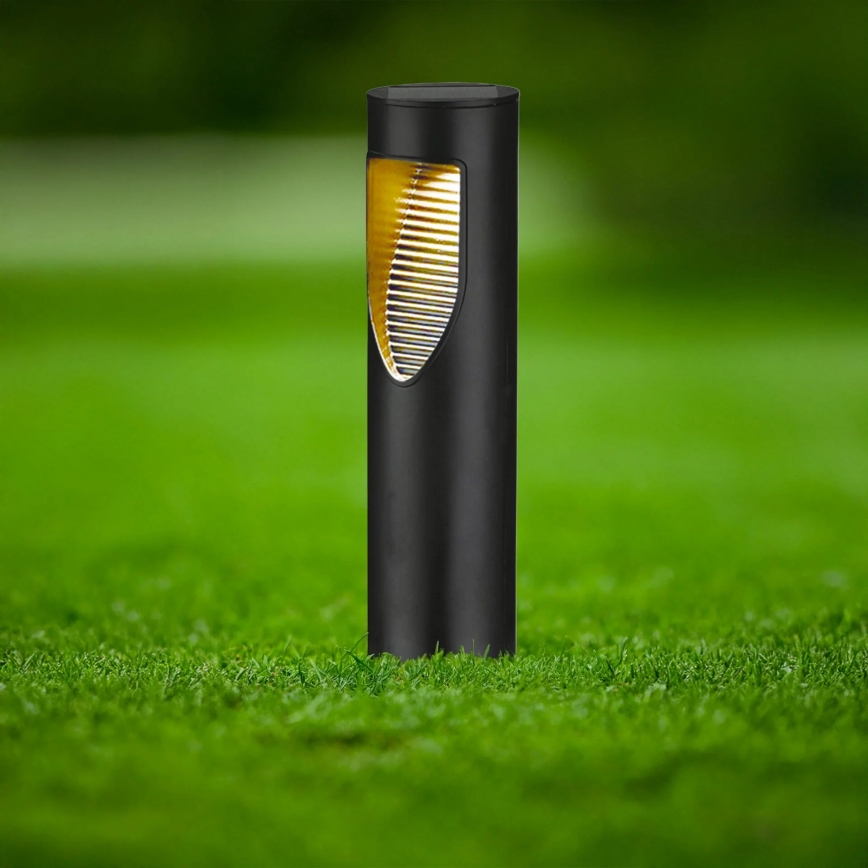 LED zonnelamp ADDIS LED/1,2V 600 mAh IP44 zwart
