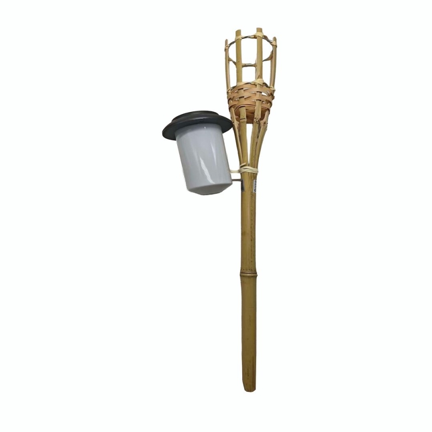LED zonnelamp BAMBOO LED/1,2V 150 mAh 1800K 56 cm IP44 beige
