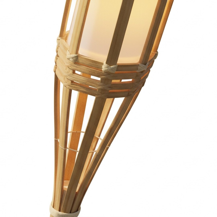 LED zonnelamp BAMBOO LED/1,2V 150 mAh 1800K 56 cm IP44 beige