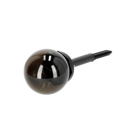 LED-zonnelamp GLEAM LED/1,2V 3000K IP44 40 mAh gerookt/zwart