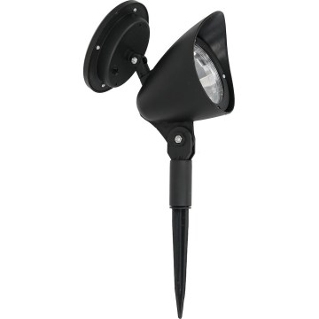 LED-zonnelamp JOKER LED/1,2V 100 mAh 4000K 31,5 cm IP44 zwart