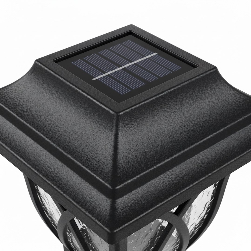 LED-zonnelamp LAWN LED/1,2V 100 mAh 3000K 44 cm IP44 zwart
