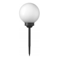 LED zonnelamp LED/1,2V 6500K 200 mAh Ø 10 cm IP44 wit/zwart