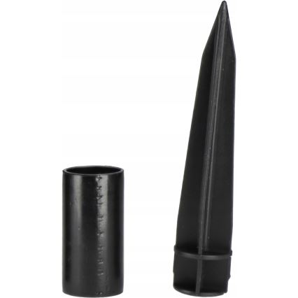 LED zonnelamp LED/1,2V 6500K 200 mAh Ø 10 cm IP44 wit/zwart